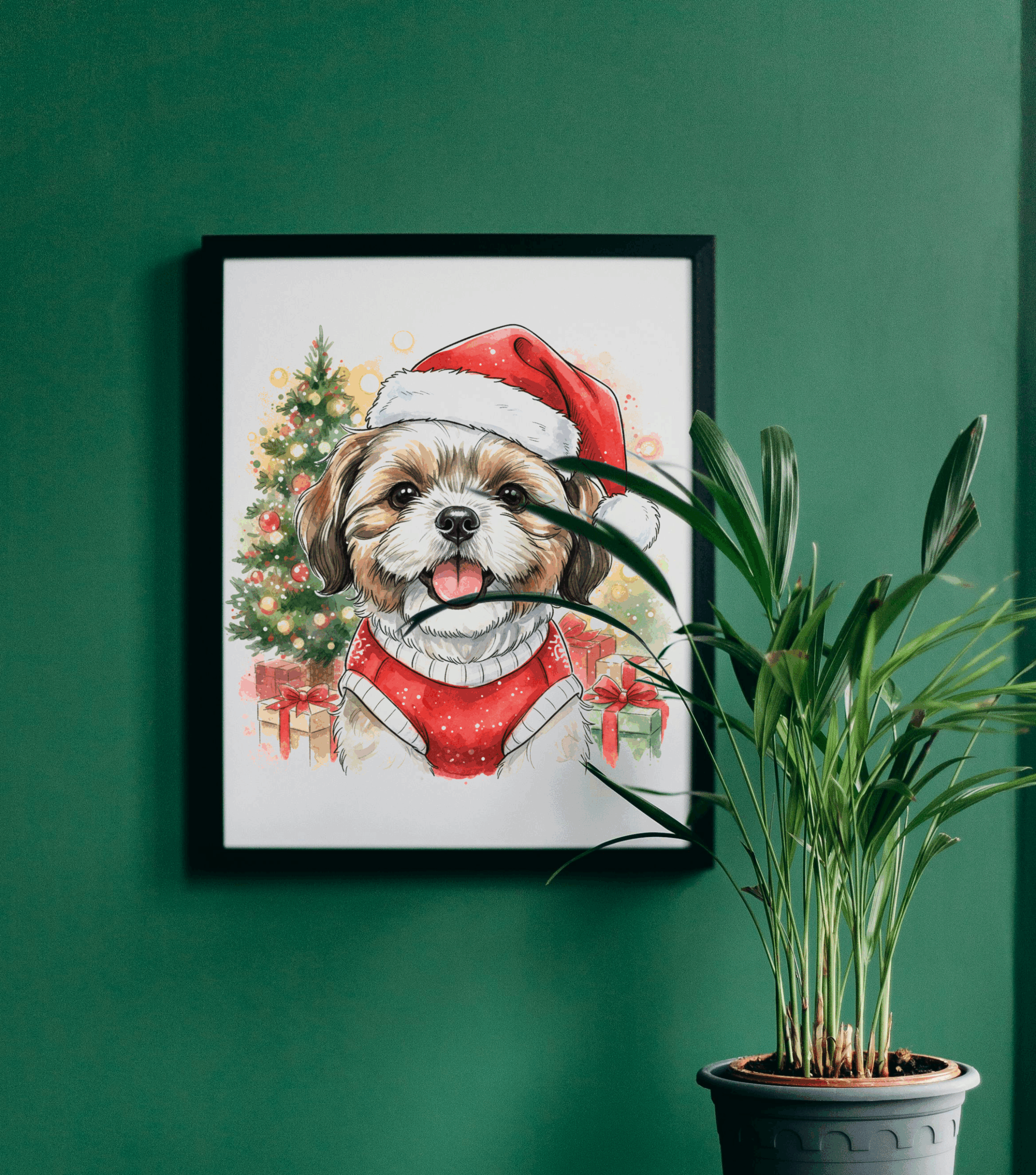 Quadro Retrato Personalizado do seu Melhor Amigo